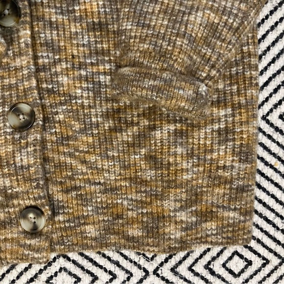 Madewell - chunky Sweater Cardigan - oversized yellow, brown, beige - Picture 5 of 5